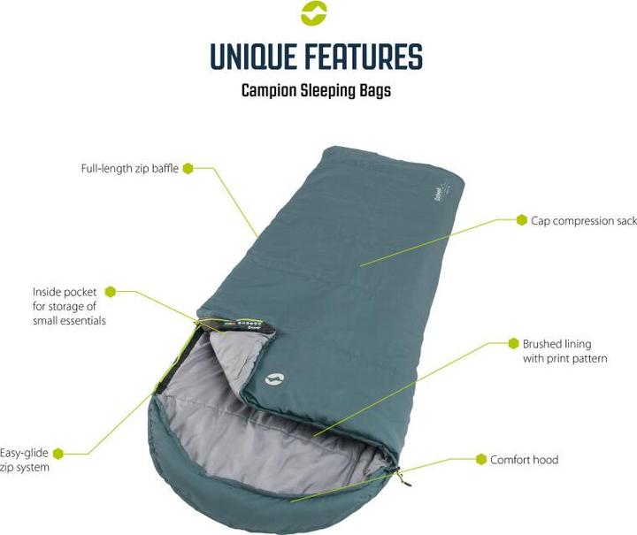 Actual product image Outwell Campion Lux (225 cm)