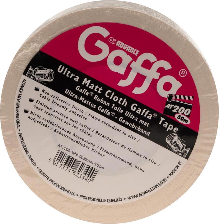 Image du produit Advance Gaffer Tape, weiss, ultramatt, 5 cm x 50 m (50 mm)