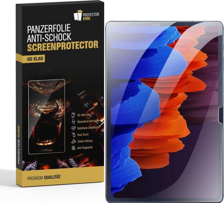 Actual product image Protectorking 2x 9H Panzerglas flexibel HD Klar (2 Piece, Galaxy Tab S8 Plus)