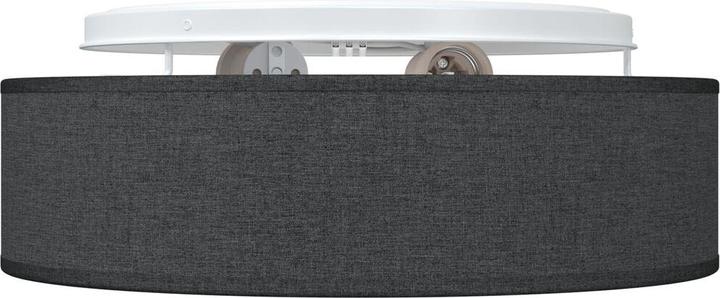 Actual product image VidaXL Deckenlichter Flush Mount Schwarz Ø 38 cm Stoff E27