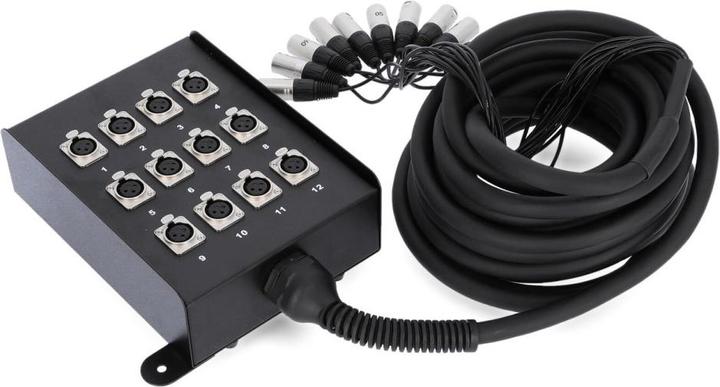 Immagine prodotto AH Cables Cavo multipolare 10 m K12C10 An (0.33 m, XLR)
