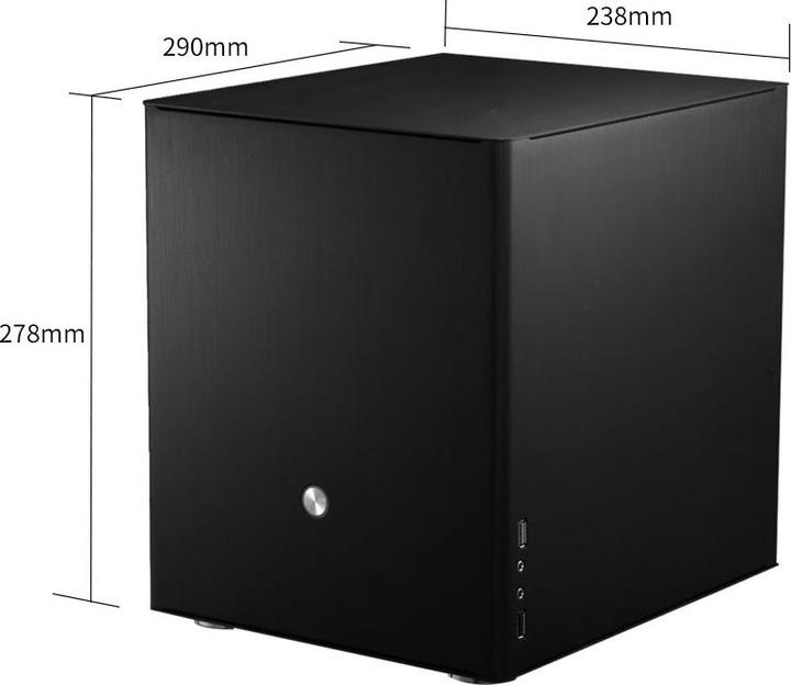 Actual product image Jonsbo V4 (mATX, Mini-ITX)