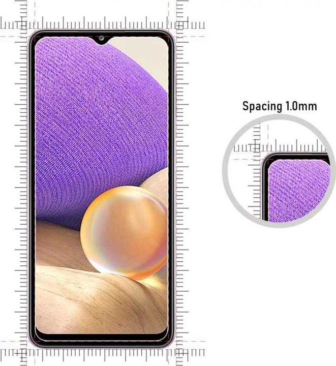 Immagine prodotto Screenguard Samsung Galaxy A32 5G Pellicola protettiva in vetro Custodia Design amichevole (1 Pezzo/i, Samsung Galaxy A32 5G)