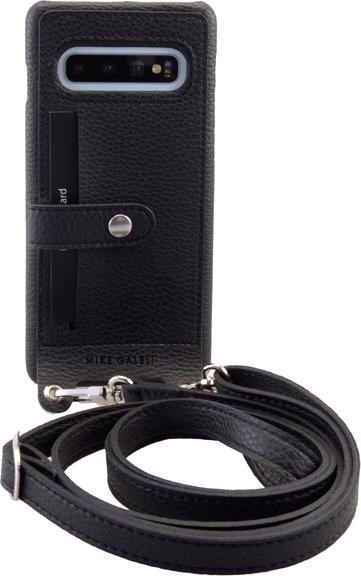 Image du produit Mike Galeli Coque arrière Lenny avec sangle noire (Samsung Galaxy S10+)