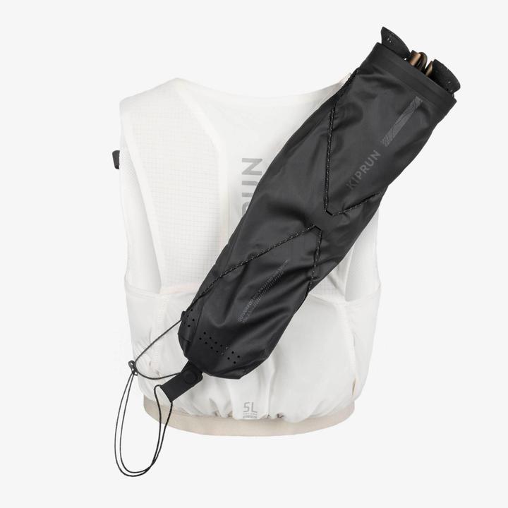 Image du produit Kiprun Gilet trail running compétition porte flasques Mixte - veste 5L blanc (XXL)