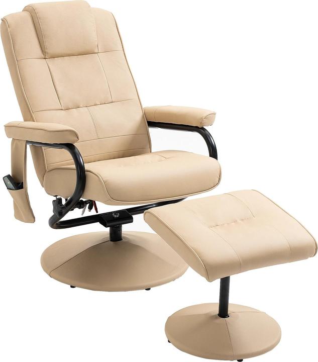 Floki24 Massagesessel mit Hocker