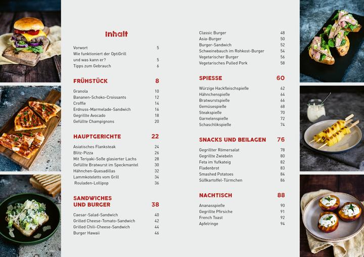 Immagine prodotto Rezepte für den Optigrill (Tedesco, Michael Gerhardy, 2022)