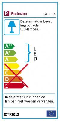 Energy Label Paulmann LED Strips (Warm white, 300 cm, Indoor)