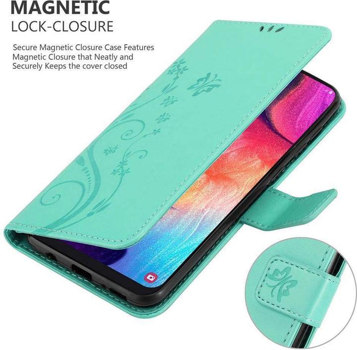 Image du produit Cadorabo Pochette Flower Book (Samsung Galaxy A50, Samsung Galaxy A30s, Samsung Galaxy A50s)