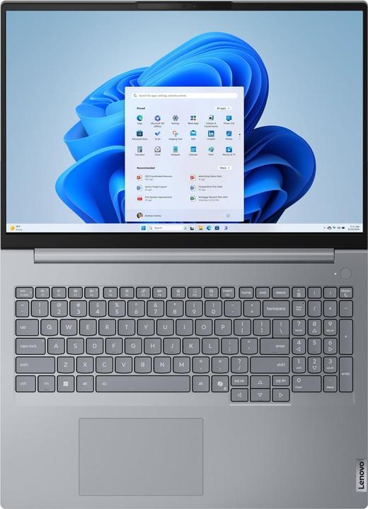 Actual product image Lenovo ThinkBook 16 Gen 8 (16", Intel Core Ultra 5 225U, 16 GB, 512 GB, DE)