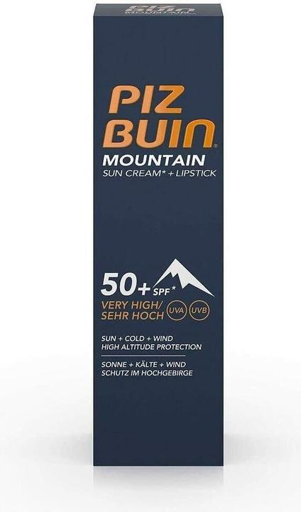 Actual product image Piz Buin mountain (Sun stick, Suntan cream, SPF 50+, 20 ml, 40 g)