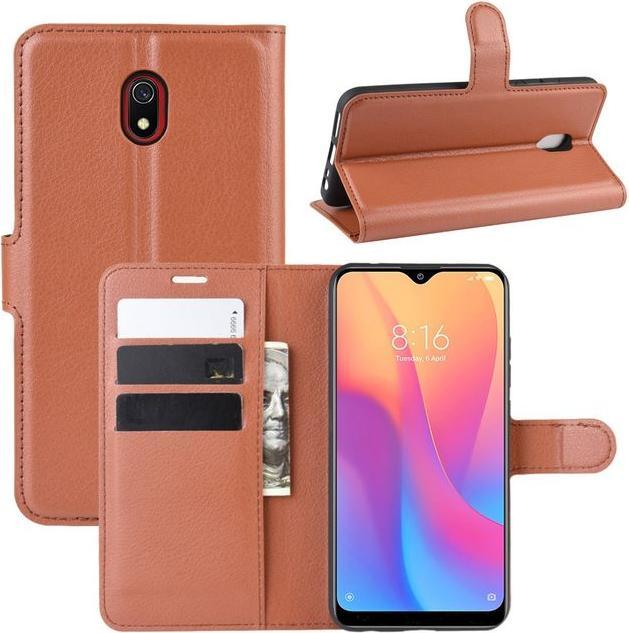 Produktbild MU Classic Litchi Leder Bookcover Series (Xiaomi Redmi 8A)