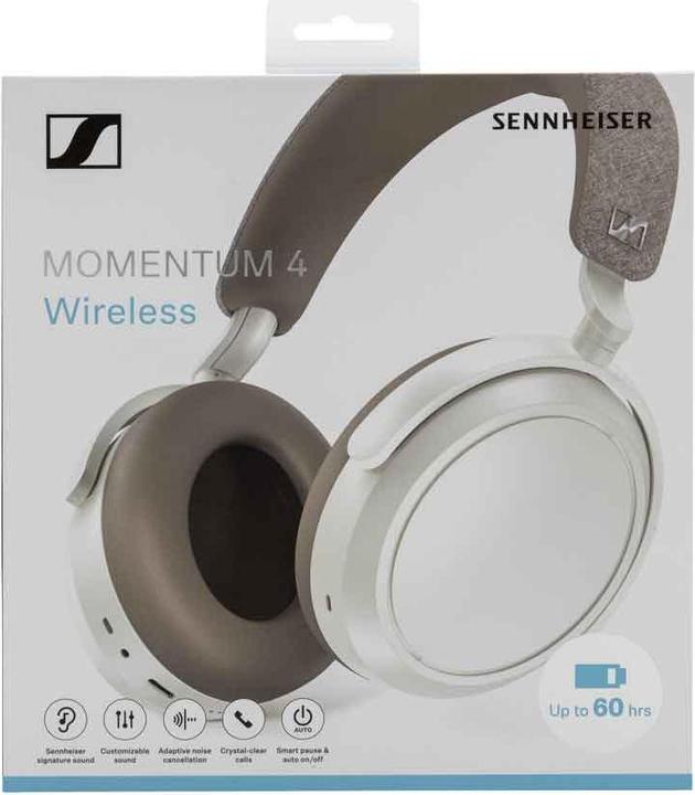 Immagine prodotto Sennheiser Momentum 4 Wireless (ANC, 60 h, Senza fili, Cablato)