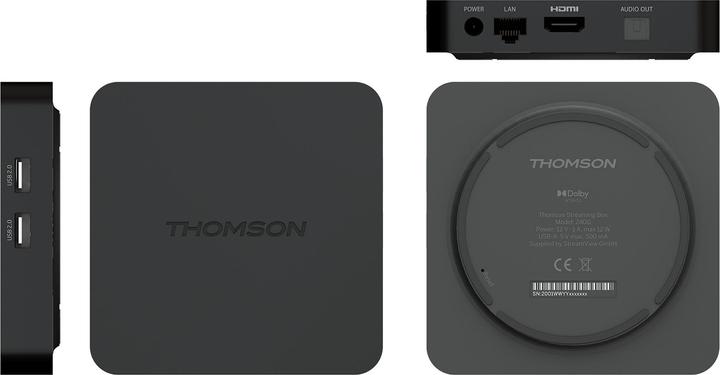 Immagine prodotto Thomson Streaming BOX: Google TV 4K UHD (8 GB, iOS 12)