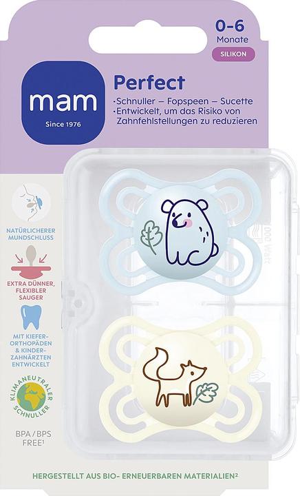 Produktbild MAM Perfect (2 x, bis 6 Monate)