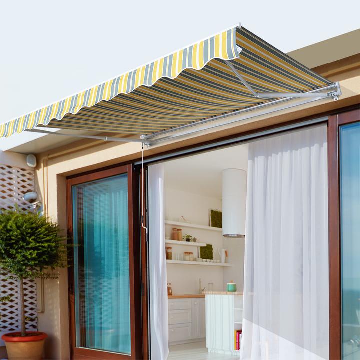 Immagine prodotto Outsunny Tenda da giardino con braccio pieghevole (2.95 m)