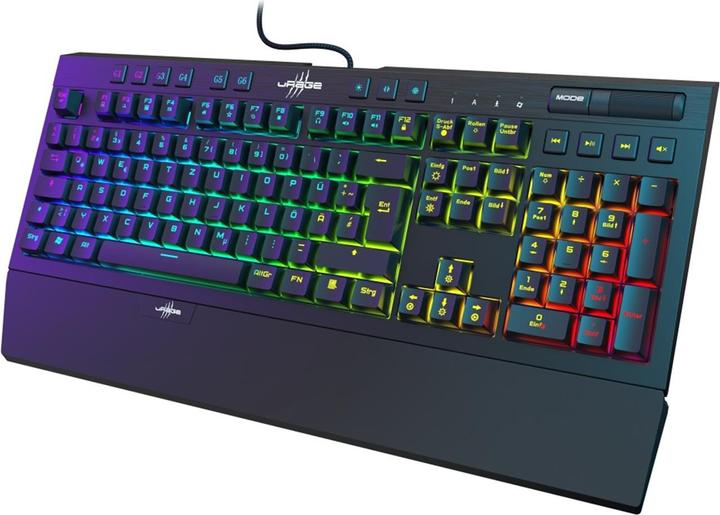 Immagine prodotto Urage Tastiera da gioco Exodus 900 Mechanical, interruttori rossi (DE, Cablato)