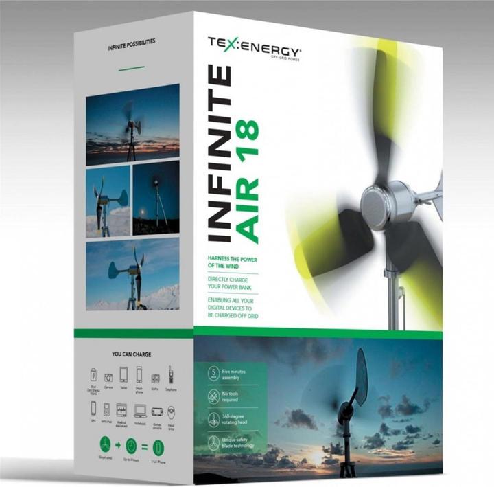 Actual product image Texenergy Infinite Air 18 (27 W, 3.20 kg)