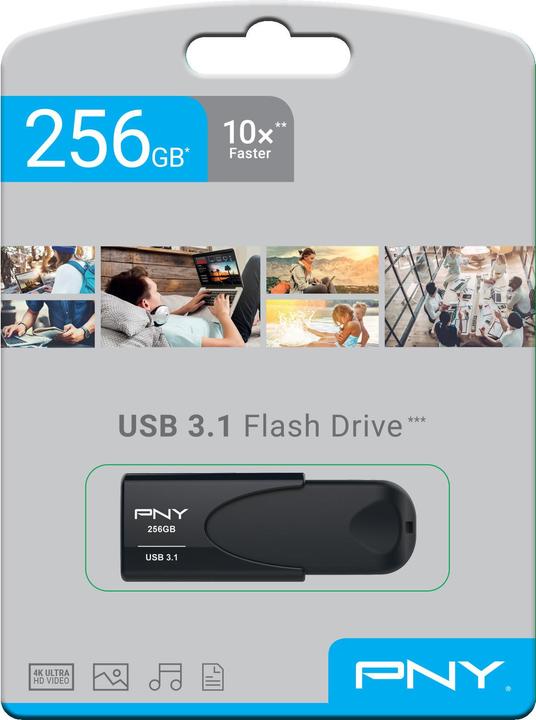 Actual product image PNY Attaché 4 3.1 (256 GB, USB 3.1, USB-A)