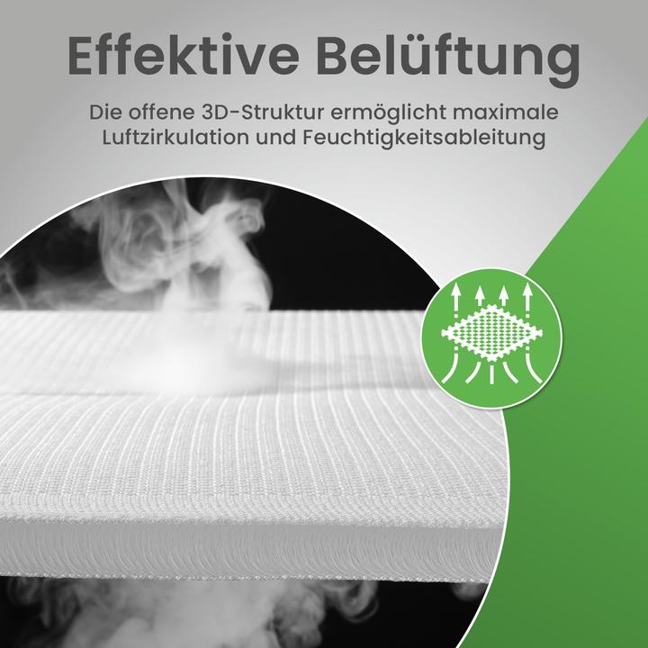 Immagine prodotto Bestschlaf 3D-Klima-Matratzenauflage (90 x 200 cm)