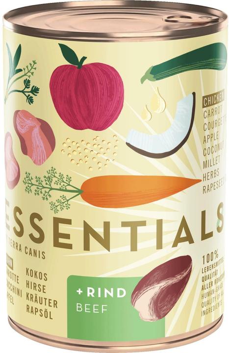 Produktbild Terra Canis Nassfutter Essential 8 Huhn & Rind, 385 g (Adult, 1 Stk., 385 g)