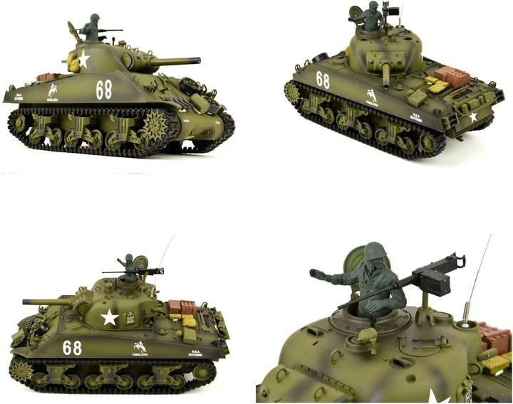 Immagine prodotto Es-toys Heng Long RC Tank US M4A3 Sherman (RTR pronto all'uso)