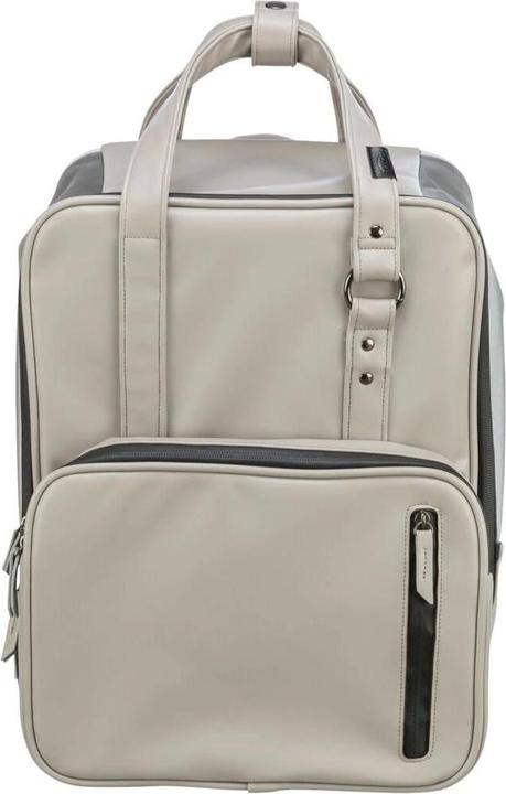 Immagine prodotto Trixie Zaino porta animali CityStyle grigio chiaro (Cane, Gatto, Pieghevole)