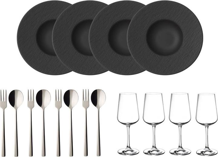 Pastaset 12tlg. EC Manufacture Rock (4 Pezzo/i)