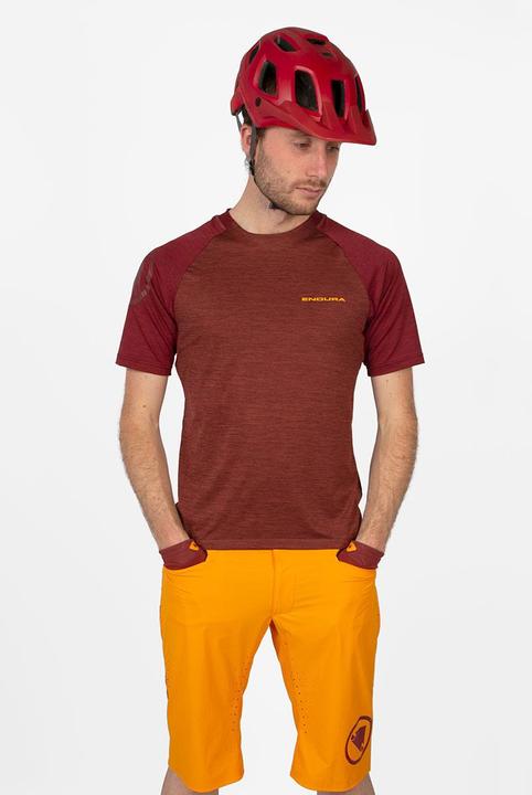 Actual product image Endura SingleTrack short sleeve jersey (XXL)
