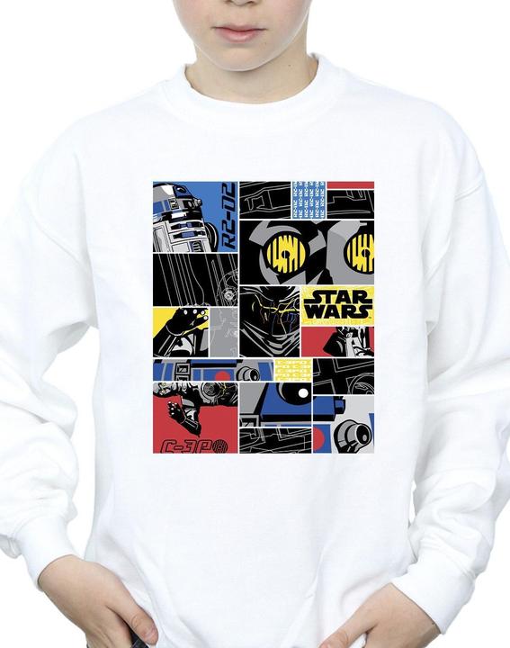 Produktbild Star Wars Droid Montage Sweatshirt Jungen (140, 146)