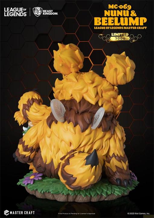 Image du produit Beast Kingdom LEAGUE OF LEGENDS - Nunu & Beelump - Statuette Master Craft 35cm