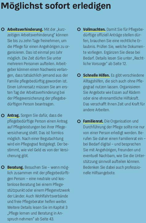 Actual product image Sofort Hilfe im Pflegefall (German, Marina, Engler, 2024)