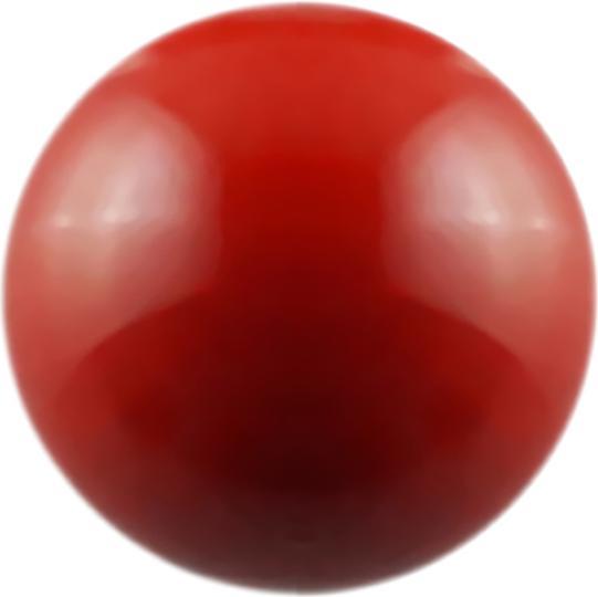 Actual product image Star Piercing Micro sphere Fire Red (without brass, Surgical steel 316L)