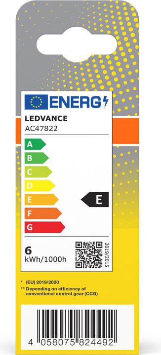 Etichetta energetica Osram Dulux D (G24d, 5.50 W, 640 lm, 1 x, E)