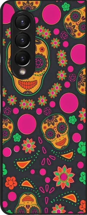 Immagine prodotto PhoneLook Copertina Halloween 22 teschi messicani colorati (Samsung Galaxy Z Fold3)