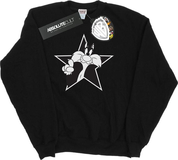 Produktbild Looney Tunes Sylvester Mono Star Sweatshirt (XL)