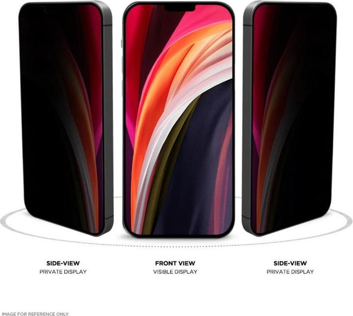 Actual product image Eiger Mountain Glass Black (1 Piece, Apple iPhone 15 Pro, Apple iPhone 15, Apple iPhone 16)