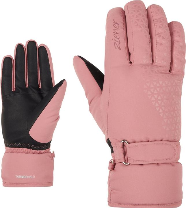 Actual product image Ziener Alpine ladies ski gloves KISAR AS pink - 8 (8)