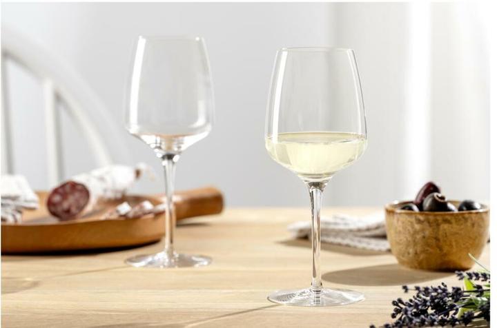 Produktbild Leonardo Weissweinglas Cesti 280 ml, 6 Stück, Schwarz/Transparent (28 cl, 6 Gläser, Weissweingläser)