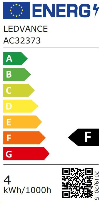 Energie-Label Osram LED-Kopfspiegellampe (E14, 4 W, 350 lm, 1 x, F)