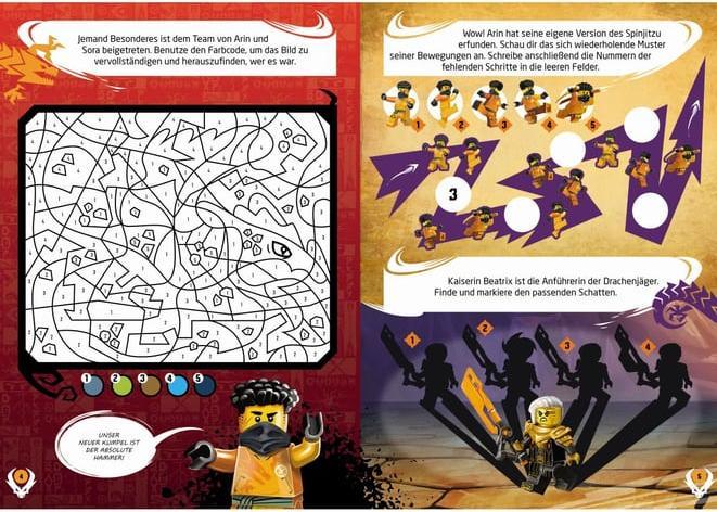 Actual product image LEGO® NINJAGO® - Puzzle fun for ninja heroes (LEGO Ninjago)