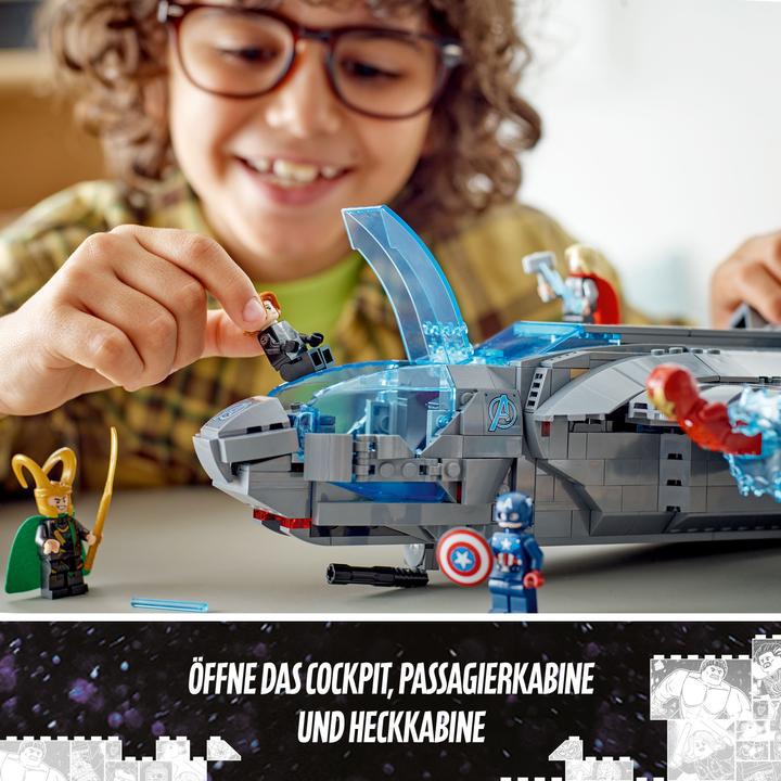 Produktbild LEGO 76248 The Avengers Quinjet (76248, LEGO Marvel)