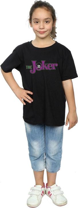 Image du produit - T-shirt THE JOKER CRACKLE LOGO - Fille (128)