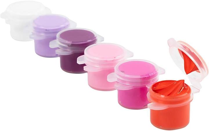 Produktbild Creativ Company Acrylfarbe Hobbyfarbe Plus Color 6 x 5 ml, Lila-Pink (Lila, Mehrfarbig, Violett, Pink, Rosa, 5 ml)
