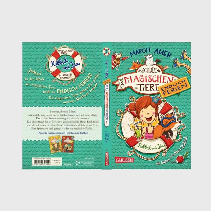 Immagine prodotto La scuola degli animali magici. Finalmente le vacanze 1: Rabbat e Ida (Margit Auer, Nina Dulleck, Tedesco)