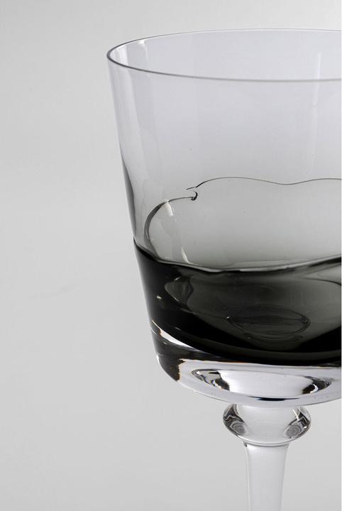Actual product image Kare Design Rotweinglas Mimi Grey 21cm (Red wine glasses)