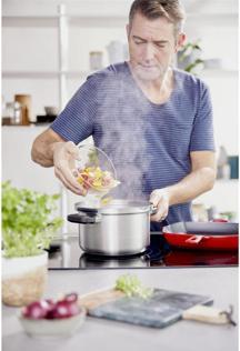 Actual product image BK Flow Cool 4-piece pan set (Pan set + pot set)