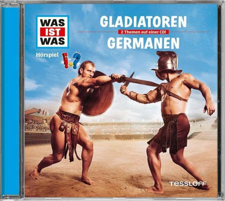 Produktbild Tessloff WAS IST WAS Hörspiel: Gladiatoren/ Germanen (MatthiasFalk, Deutsch)