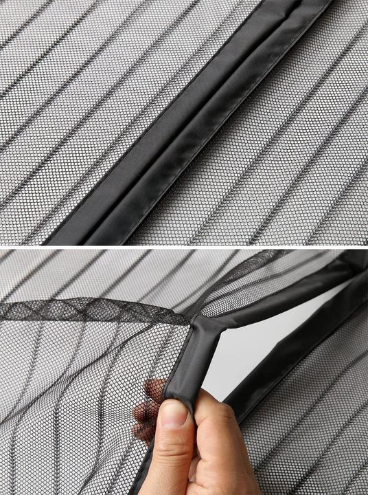 Produktbild Werkstein Magnetischer Tür Insektenschutz Fliegenvorhang Moskitonetz (90 x 220 cm)