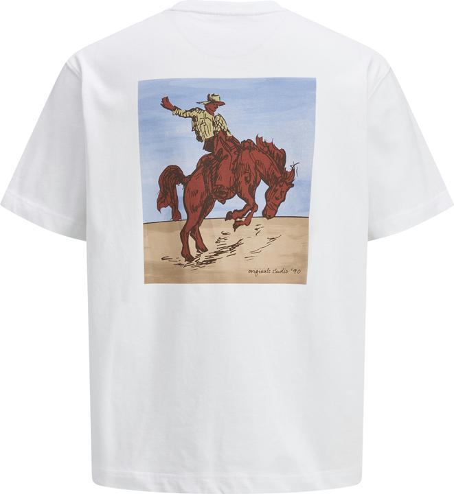 Produktbild Jack & Jones Rückenprint Rundhalsausschnitt T-shirt T-shirt (XL)